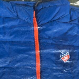 FC Cincinnati Blue Puffer Jacket